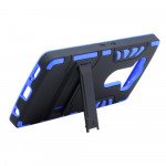 Wholesale LG V10 Hard Shield Hybrid Case (Blue)